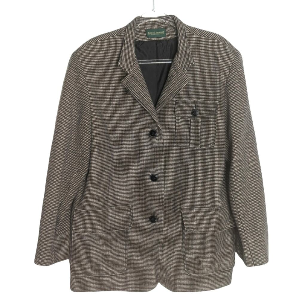 Harve Benard by Benard Holtzan Vintage Tweed Blazer Equestrian Fox Hunt Women's